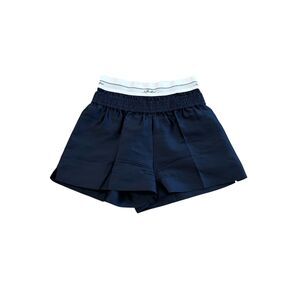 Sandro Double Waistband Satin Shorts Size 34 / US Size 2